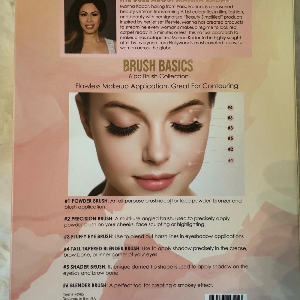 Goddess piece brush